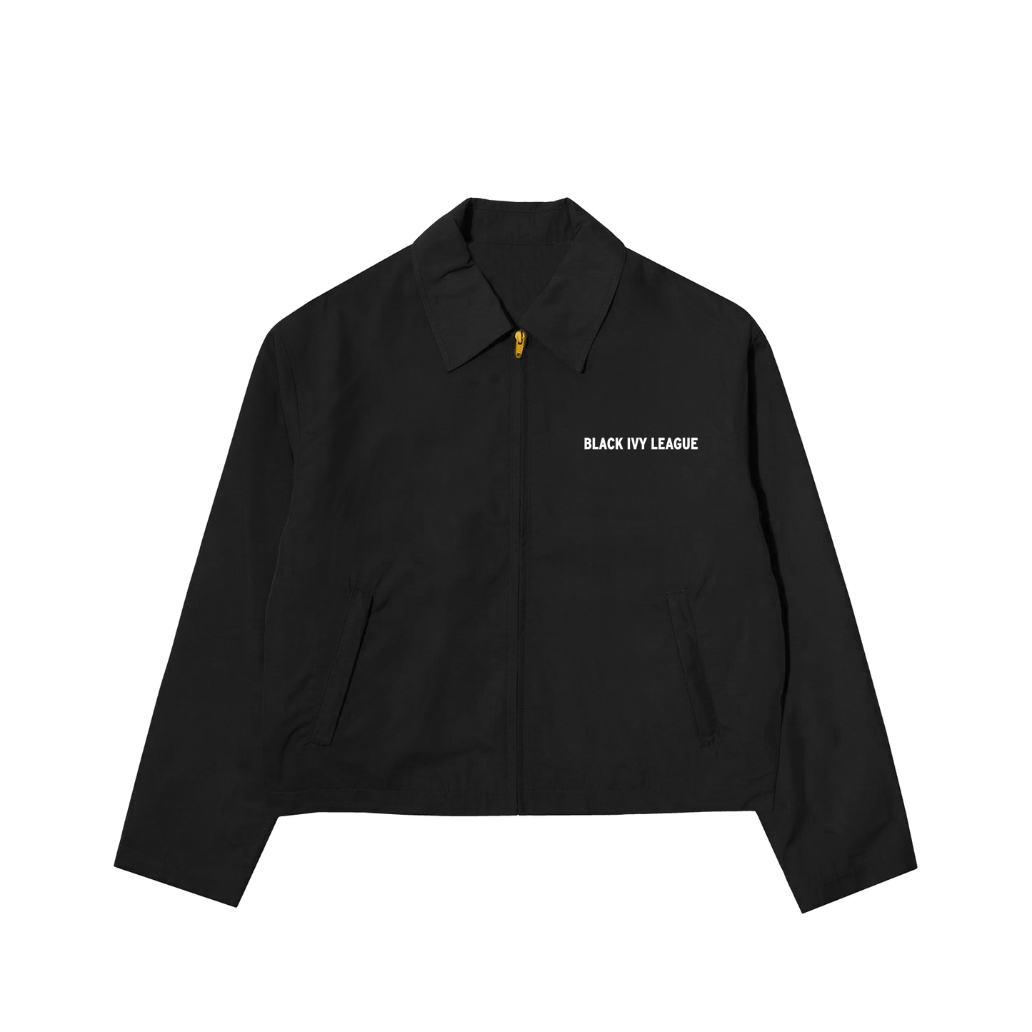 Oversized Industrial League Work Jacket Black