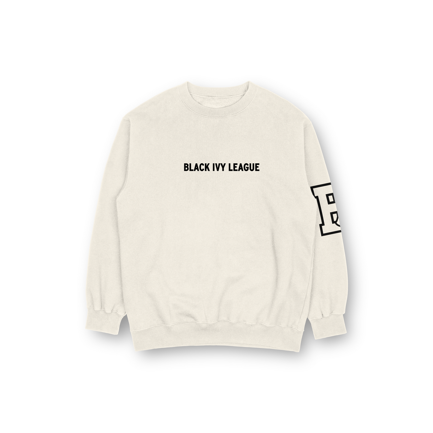 Oversized Terry Crewneck I Cream