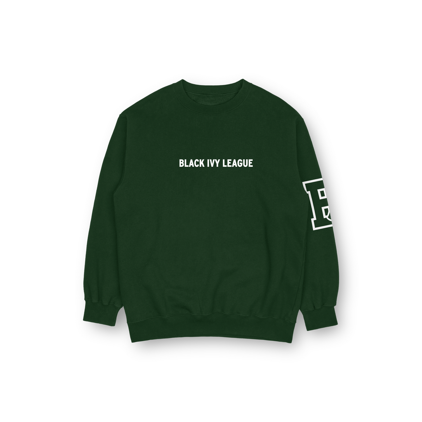 Oversized Terry Crewneck I Green